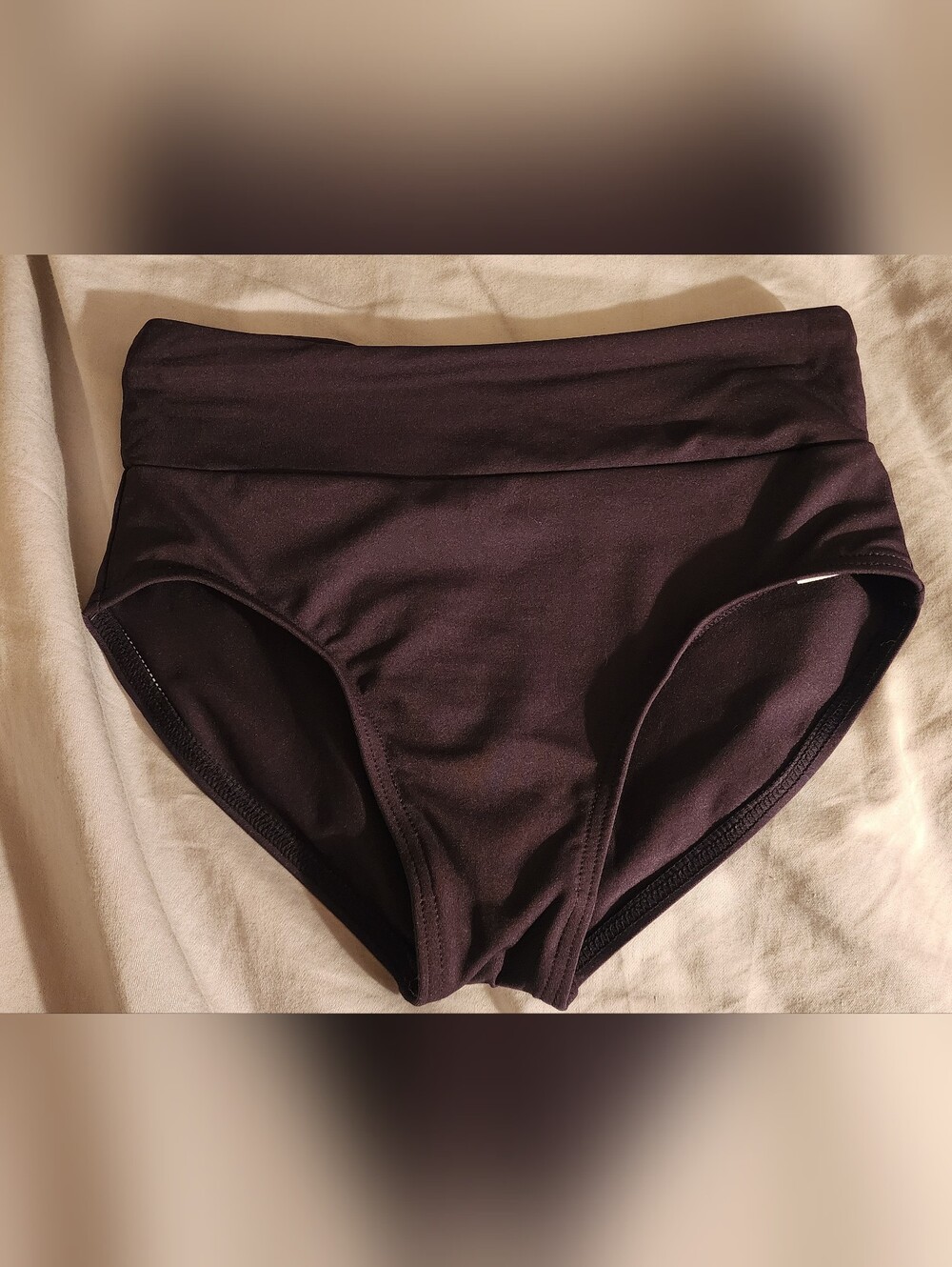 Balera Black High-Waisted Dance Briefs Bottoms Large Child LC Audition Practice